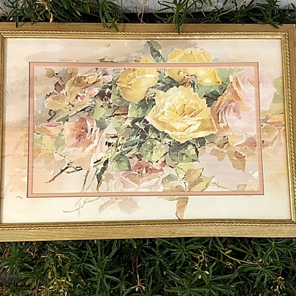 Franz Bischoff 1899 Framed & Matted NWOT